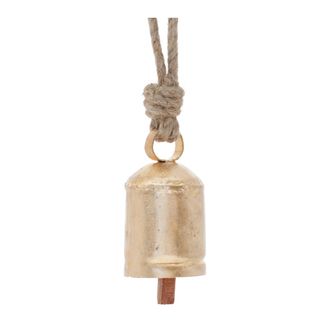 Melrose International Gold Metal Bell Ornament (Set of 6) - Gold