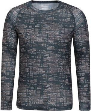 Mountain Warehouse Talus Printed Long-Sleeved Thermal Top in Black at Nordstrom, Size Xxx-Large