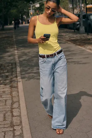Pistola Denim Larsen High Rise Relaxed Flare Jeans
