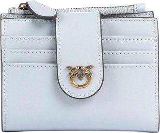 Pinko Multi Purpose Wallet - Dames - Portefeuilles - Blauw - ONE Size - Leer - Accessoires
