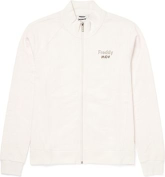 Freddy Felpa boxy cropped donna full-zip a collo alto