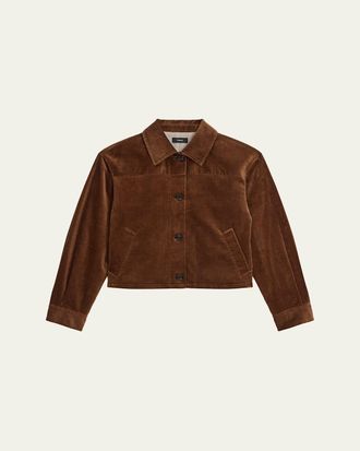 Theory Corduroy Shirt Jacket
