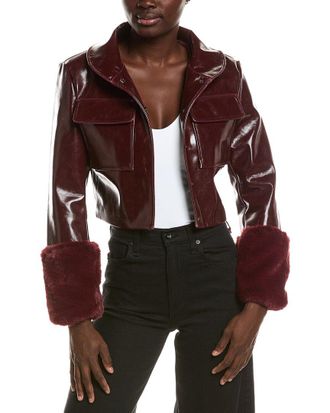 LaMarque Faux Leather Jacket