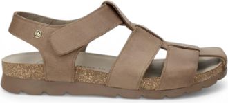 Panama Jack Herren Waterdichte Taupe Leren Sandals - Stanley C8