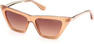 Guess GU00310 44F Womens Sunglasses Orange Size 53
