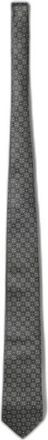 Brunello Cucinelli Cravatta in seta con motivo geometrico - - Accessories - Uomo - Grigio - ONE SIZE