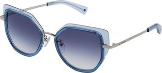 Sting SST362V CHARMING 8 0514 Mens Sunglasses Blue Size 53