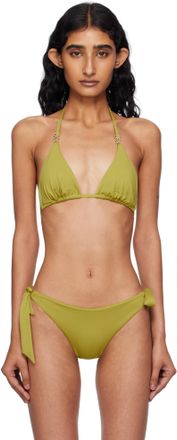 【関税＆送料込み】Max Mara Carmela B Cup Bra Gold Swimsuit Max Mara Beachwear Carmela B Cup Bra Gold Swimsuit | THE LIST