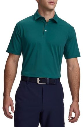 Under Armour UA ArmourDry Solid Performance Golf Polo in Rack Green at Nordstrom, Size Xx-Large