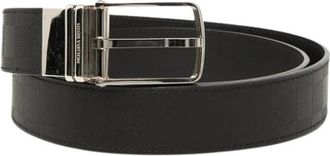 Louis Vuitton Pre-owned Damier Infini Riem - Dames - Vintage Accessoires - Zwart - ONE Size - Leer - Vintage