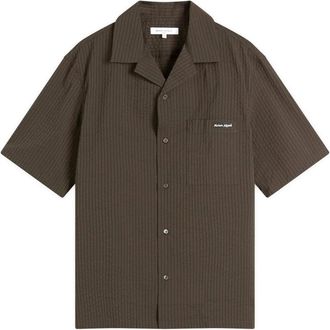 Maison Kitsun&eacute; Heren, Overhemden, Bruin, Maat: XL