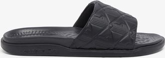 Lacoste Heren Lacoste Serve Slide Dual Sliders in zwart