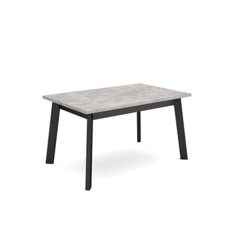 Skraut Home Mesa comedor efecto madera cemento 140x90x75cm