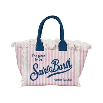 MC2 Saint Barth Tote Bags, female, Pink, Size: ONE SIZE Vanity Tote Bag