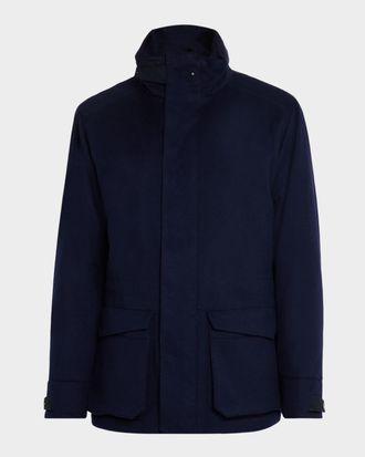 Sease Men & apos;s Uptown Padded Cashmere Parka Jacket