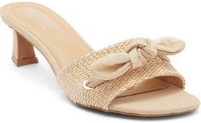 Kenneth Cole Reaction Bahama Tie Heel Sandal in Natural/Natural at Nordstrom Rack, Size 6.5