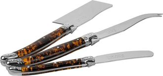 French Home 3Pc Laguiole Cheese Knife Set