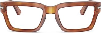 Persol Occhiali da sole squadrati - Marrone