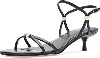 Calvin Klein Rivine Womens Sandals Black : 6.5 M, Leather