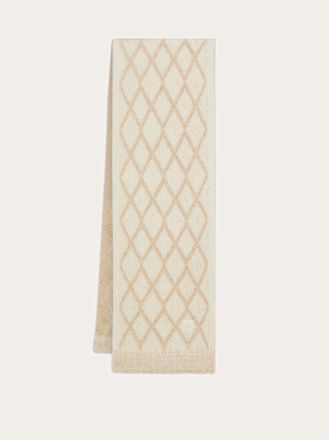 Ferragamo Donna Sciarpa misto alpaca Beige