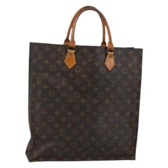 Louis Vuitton Bolso Tote de Lona Pre-owned - Pre-owned - Mujer - Marr&oacute;n - ONE SIZE