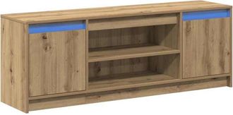 vidaXL Vidaxl - Gabinete de tv Marrón 139.5 x 34 x 50 cm Madera contrachapada