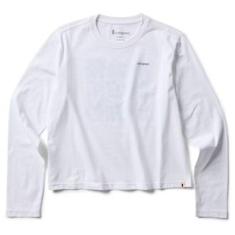 Cotopaxi Flower Patch Long-Sleeve T-Shirt Longsleeve f&uuml;r Damen | wei&szlig;