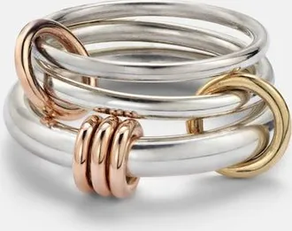 Spinelli Kilcollin Anillo Orion de plata de ley y oro amarillo y rosa de 18 ct