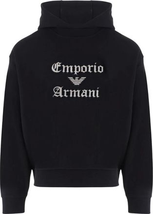 Emporio Armani Hombre, Sudaderas, Negro, Talla: XL