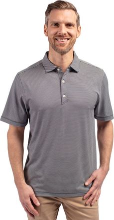 Cutter & Buck Forge Eco Double Stripe Stretch Recycled Mens Polo