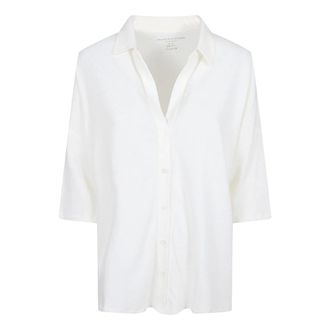Majestic Filatures Majestic Filatures, Shirts, female, White, Size: M Majestic T-shirts and Polos Milk
