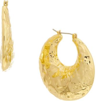 Petit Moments 18K Plated Hoop Earrings