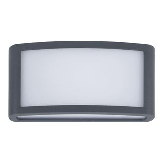 Forlight Zenitha Aplique Exterior Negro Con Led Blanco C&aacute;lido 3000k - Forlight