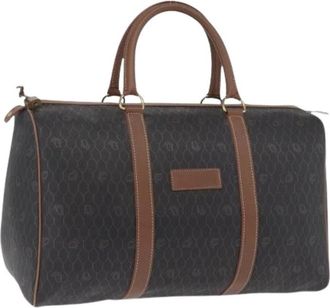Dior Pre-owned Boston Bag - Dames - Vintage Weekendtas - Zwart - ONE Size - Leer - Vintage