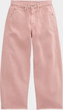 AG - Adriano Goldschmied Hattie High-Rise Barrel Jeans