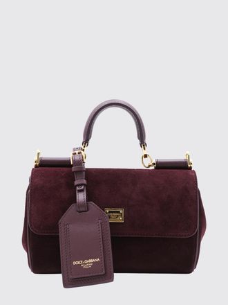 Dolce & Gabbana My Sicily Mini Leather Handbag with Removable Strap
