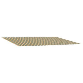 vidaXL Tela De Repuesto Para Toldos Verde Y Amarillo 250 X 200 Cm Vidaxl
