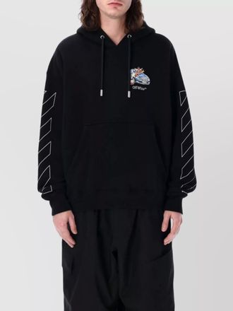 Off-white skate hoodie arrow graphic print