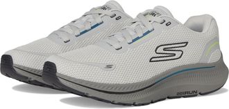 Skechers Go Run Consistent 2.0 - FLIGH for Men, Colour: Grey Textile/Synthetic, Size: 42, Grey, Charcoal, 41.5 EU