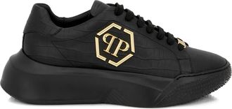 Philipp Plein Sneakers Crocco Godzilla - Nero