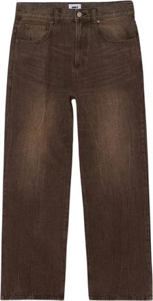 Obey Nelson Straight Leg Denim - Heren - Regular Fit Jeans - Bruin - W33 - Denim - Jeans