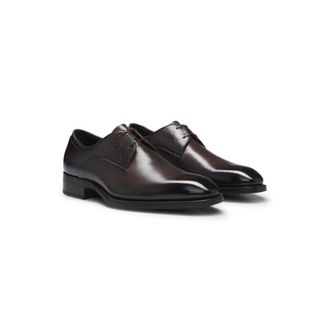 BOSS Derby shoes in burnished leather