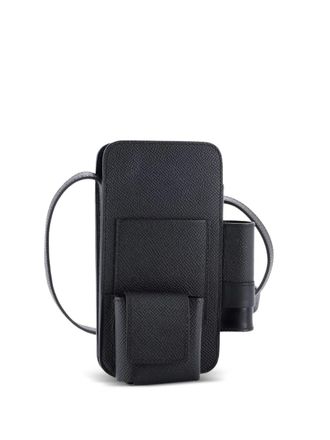 Herm&egrave;s Clutch Hermesway Phone Case Crossbody Bag Epsom - Nero