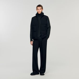 Sandro Sleeveless technical puffer