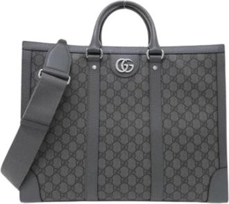 Gucci Pre-owned Ophidia Handbag - Dames - Vintage Shopper - Zwart - ONE Size - Leer - Vintage