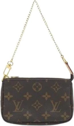 Louis Vuitton Pre-owned Mini Bags, female, Brown, Size: ONE SIZE Pre-owned Canvas louis-vuitton-bags