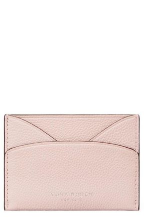 Tory Burch Romy Card Case in Rose Mist at Nordstrom