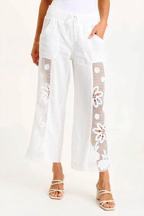 Xcvi Rokel Wide Leg Pant In White