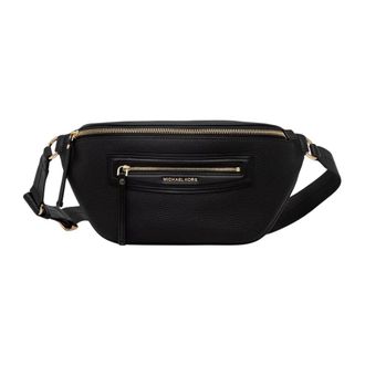 Michael Kors Tassen, Dames, Zwart, ONE Size, Polyester, Jet Set Travel Medium Belt Bag