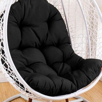 OEM Coj&iacute;n De Repuesto Para Silla Capiton&eacute; Impermeable, Cremalleras Gruesas, Cojines De Asiento Suaves Con Forma De Huevo, Cojines Duraderos Para Sillas De